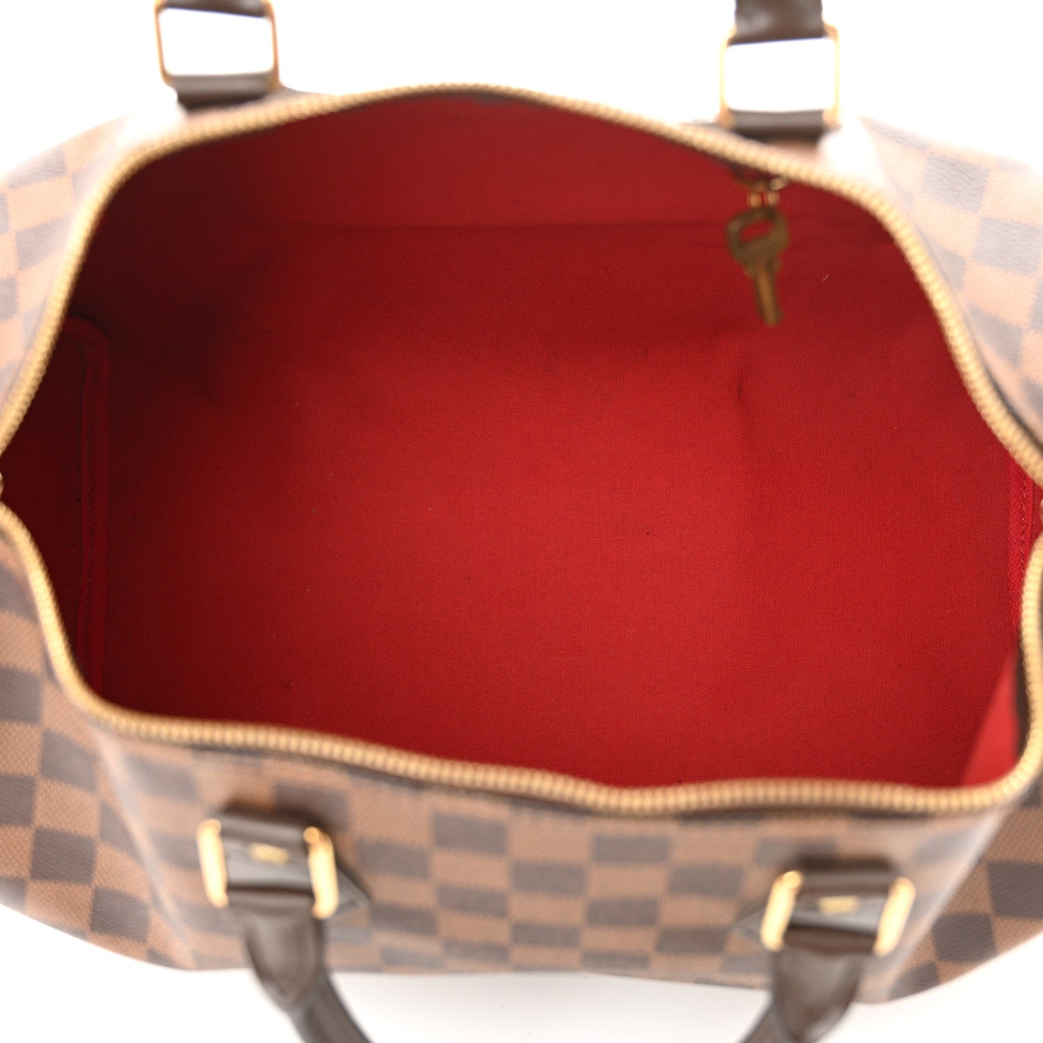Louis Vuitton Damier Ebene Speedy Bandouliere 35 5 of 12