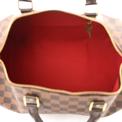 Louis Vuitton Damier Ebene Speedy Bandouliere 35 5 of 12