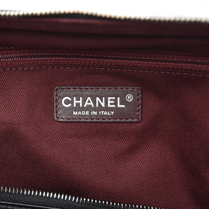 Chanel Aged Calfskin Small Bowling Bag Black 7 of 8