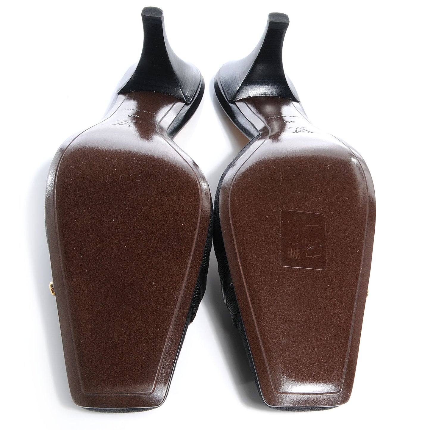 Mini Monogram Mules Black 40