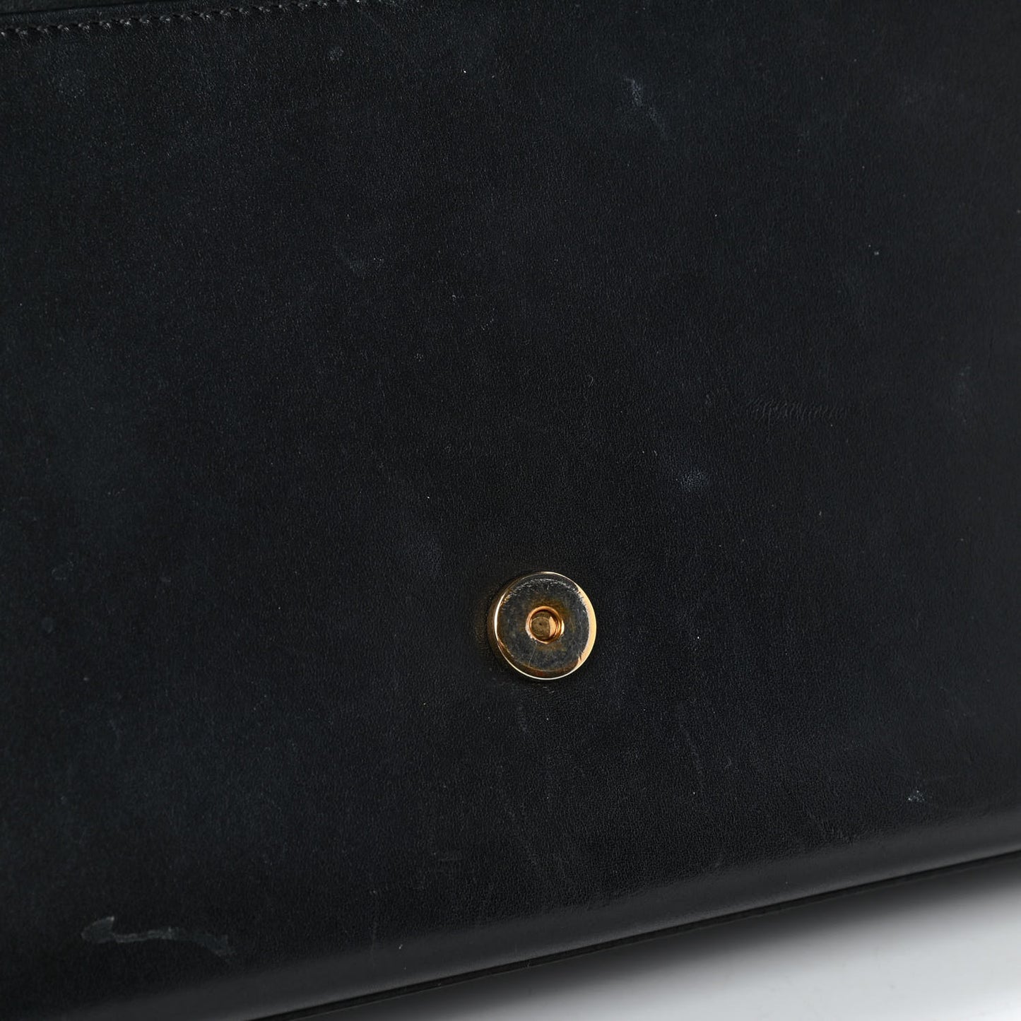Smooth Calfskin Medium Classic Monogram Kate Tassel Satchel Black