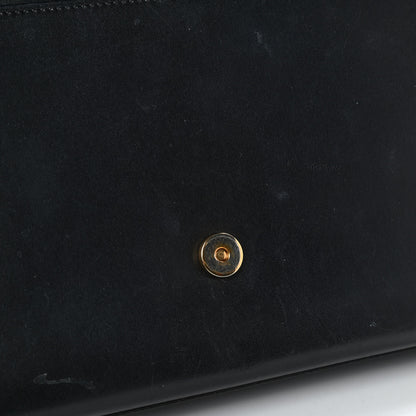 Saint Laurent Smooth Calfskin Medium Classic Monogram Kate Tassel Satchel Black 8 of 10