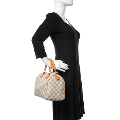 Louis Vuitton Damier Azur Speedy 25 2 of 13