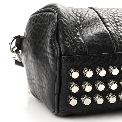 Alexander Wang Pebbled Lambskin Mini Rockie Black Rhodium Hardware 6 of 7