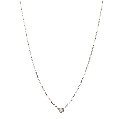 Cartier 18K Yellow Gold Diamond SM D'Amour Pendant Necklace 1 of 7