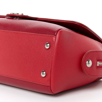 Chanel Goatskin Quilted Magnetic Camera Case Red Red 10 of 10