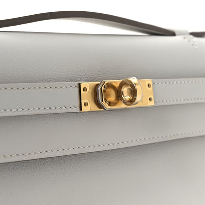 Hermes Swift Kelly Pochette Clutch Craie 12 of 13