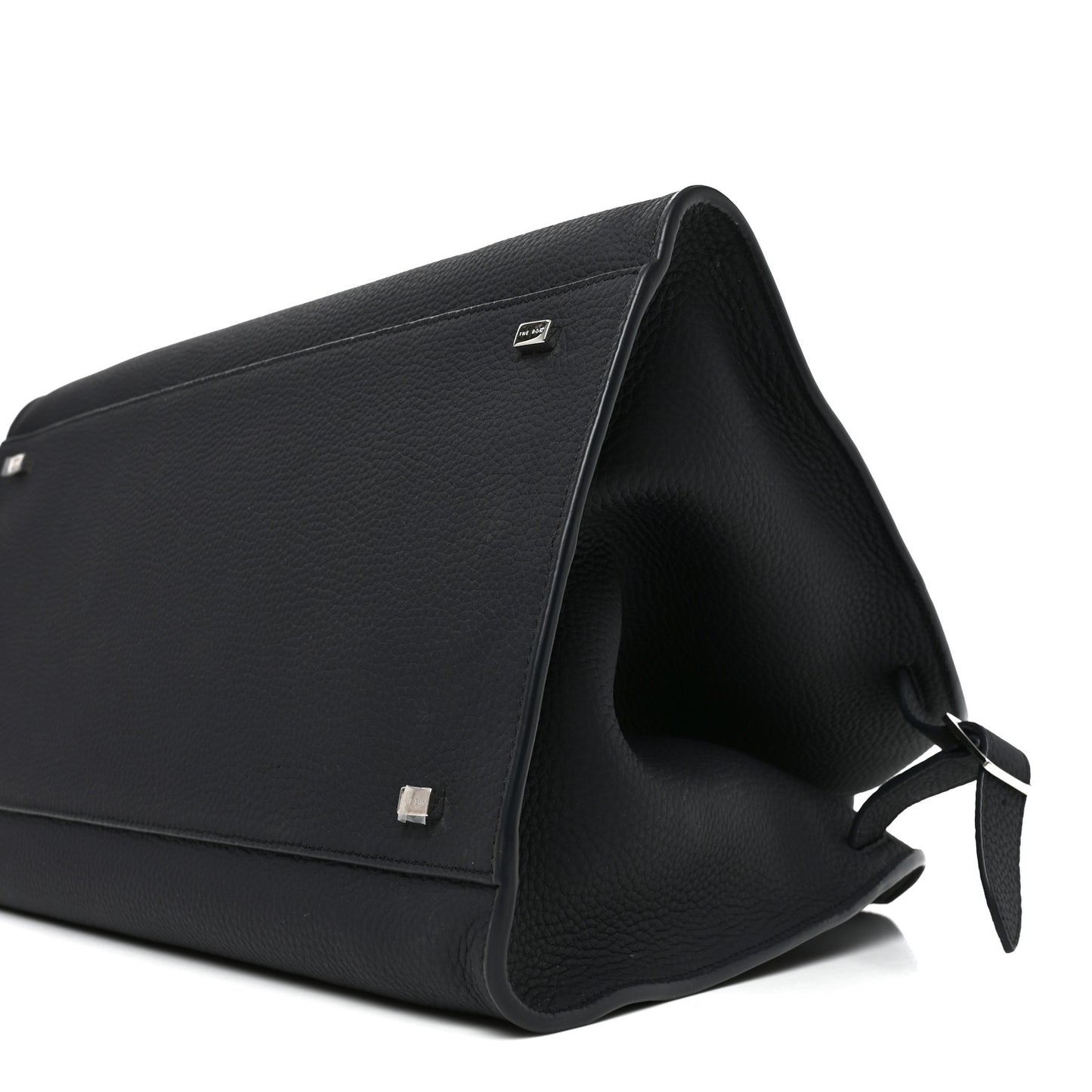 Matte Grained Calfskin Soft Margaux 15 Marine