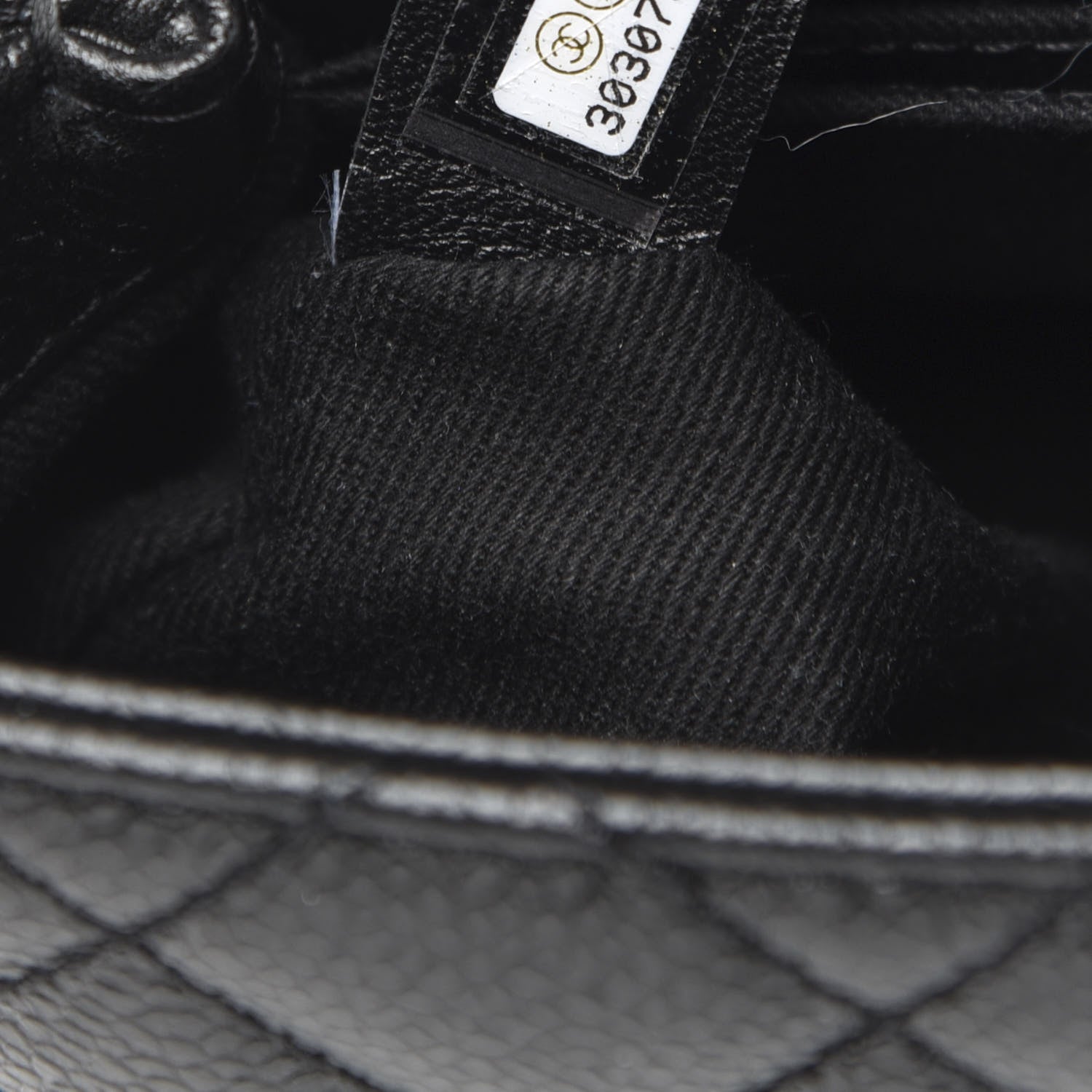 Chanel Caviar Quilted Mini Coco Handle Flap So Black 7 of 11