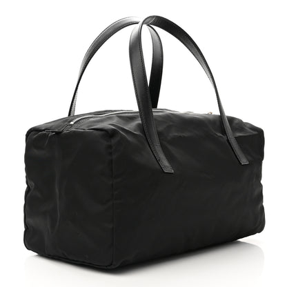 Prada Tessuto Nylon Saffiano Duffel Black 3 of 11