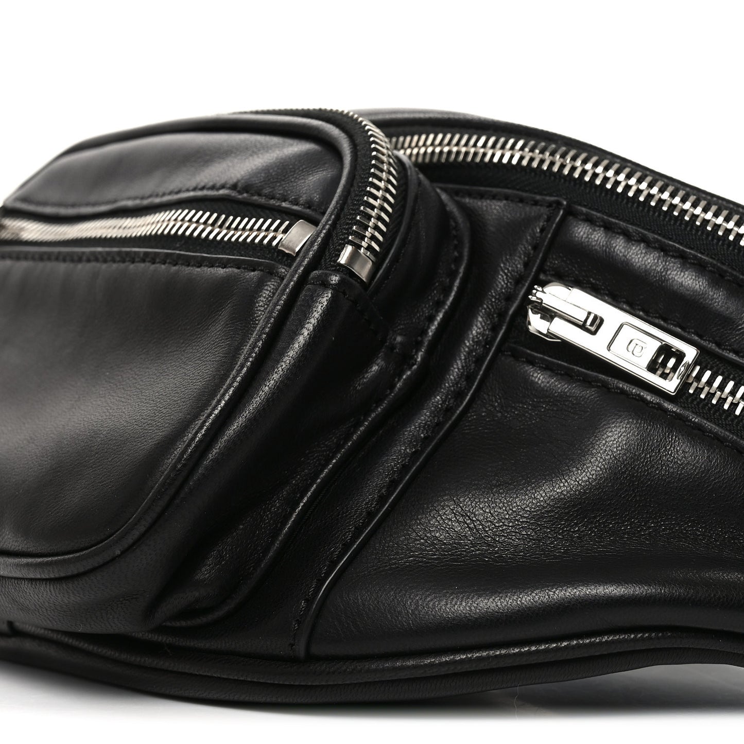 Nappa Fannypack Black