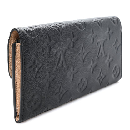 Louis Vuitton Empreinte Emilie Wallet Black Dune 3 of 6