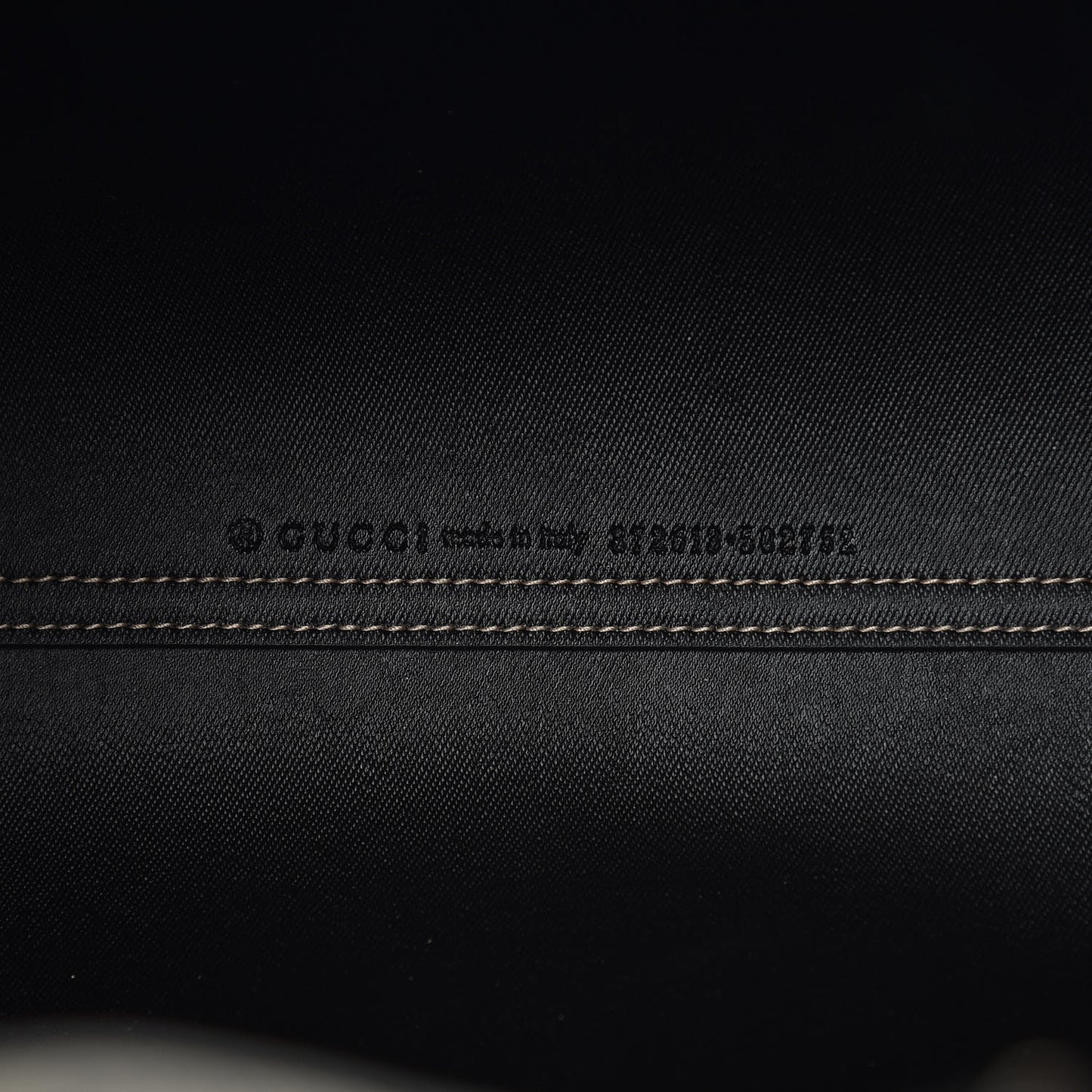 GG Supreme Monogram Small Reversible Tote Beige Black