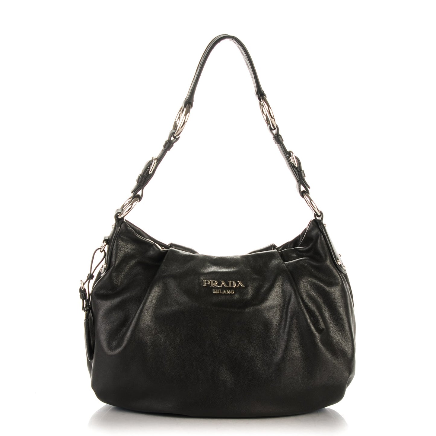 Soft Calf Hobo Nero Black