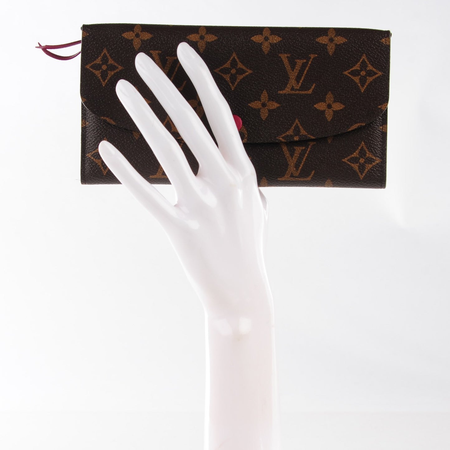 Monogram Emilie Wallet Fuchsia