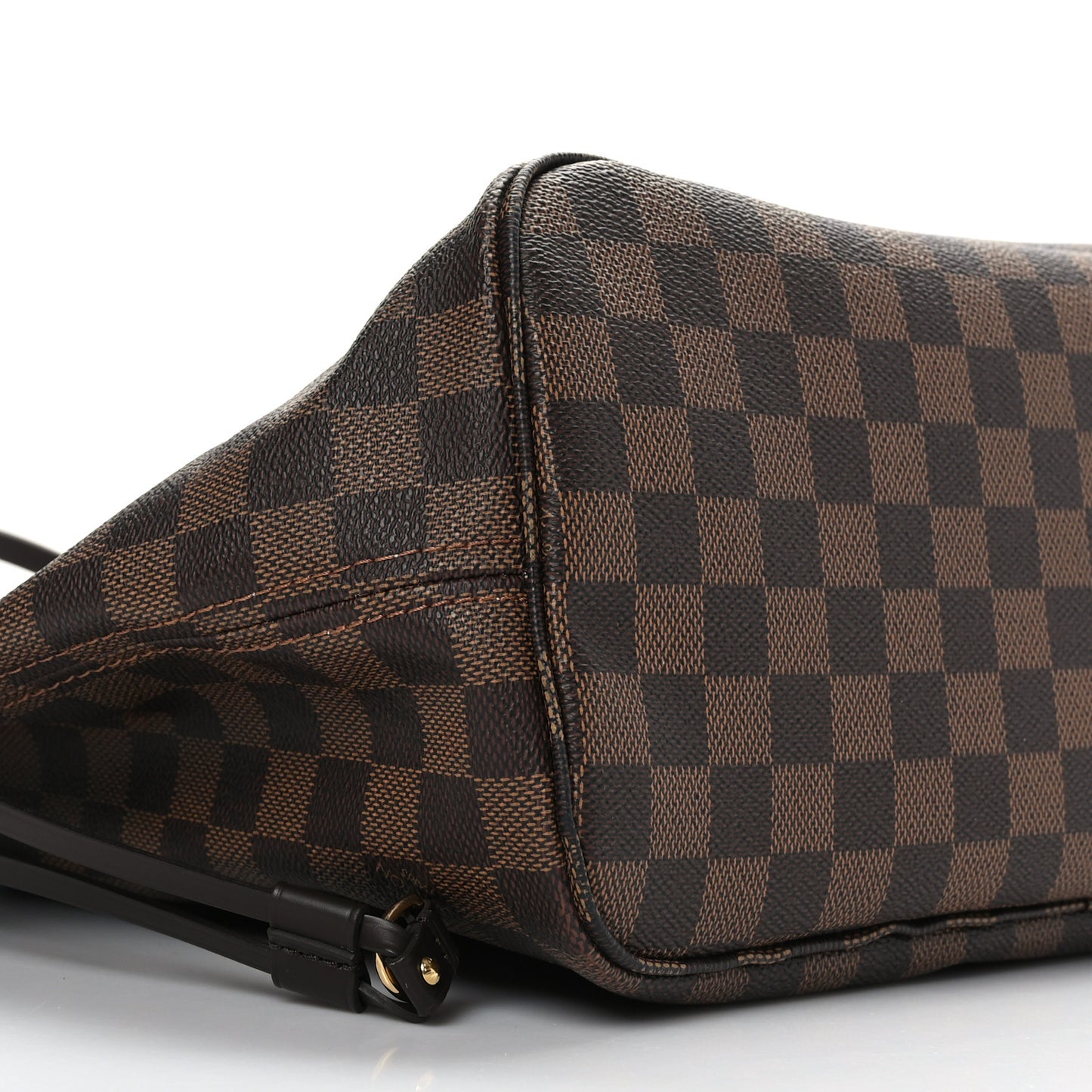 Damier Ebene Neo Neverfull MM Rose Ballerine