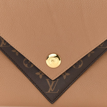 Louis Vuitton Grained Calfskin Monogram Double V Sesame 9 of 11