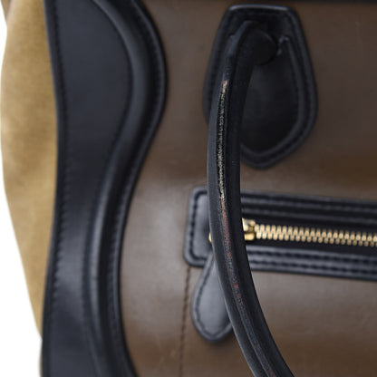 Celine Smooth Calfskin Suede Micro Tri-Color Luggage 20 of 25