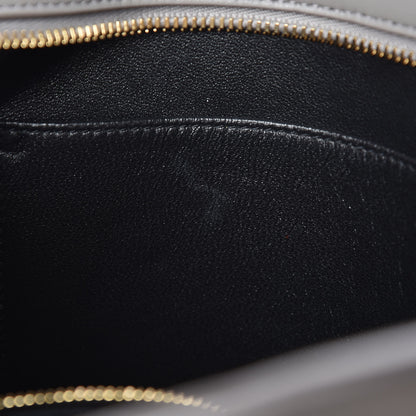Saint Laurent Calfskin Small Monogram Cabas Fog 11 of 13