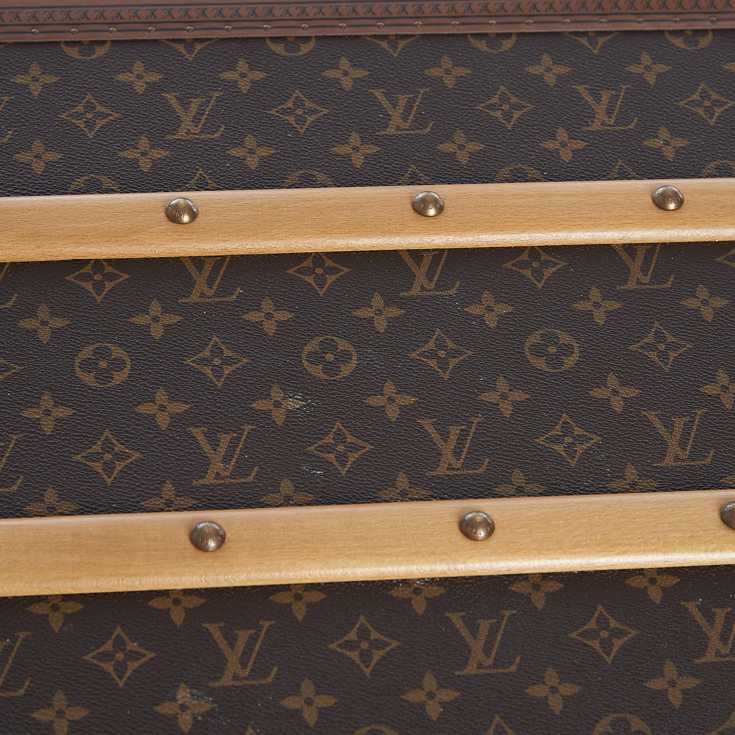 Louis Vuitton Monogram Malle Courrier Lozine Trunk 110 70 of 76