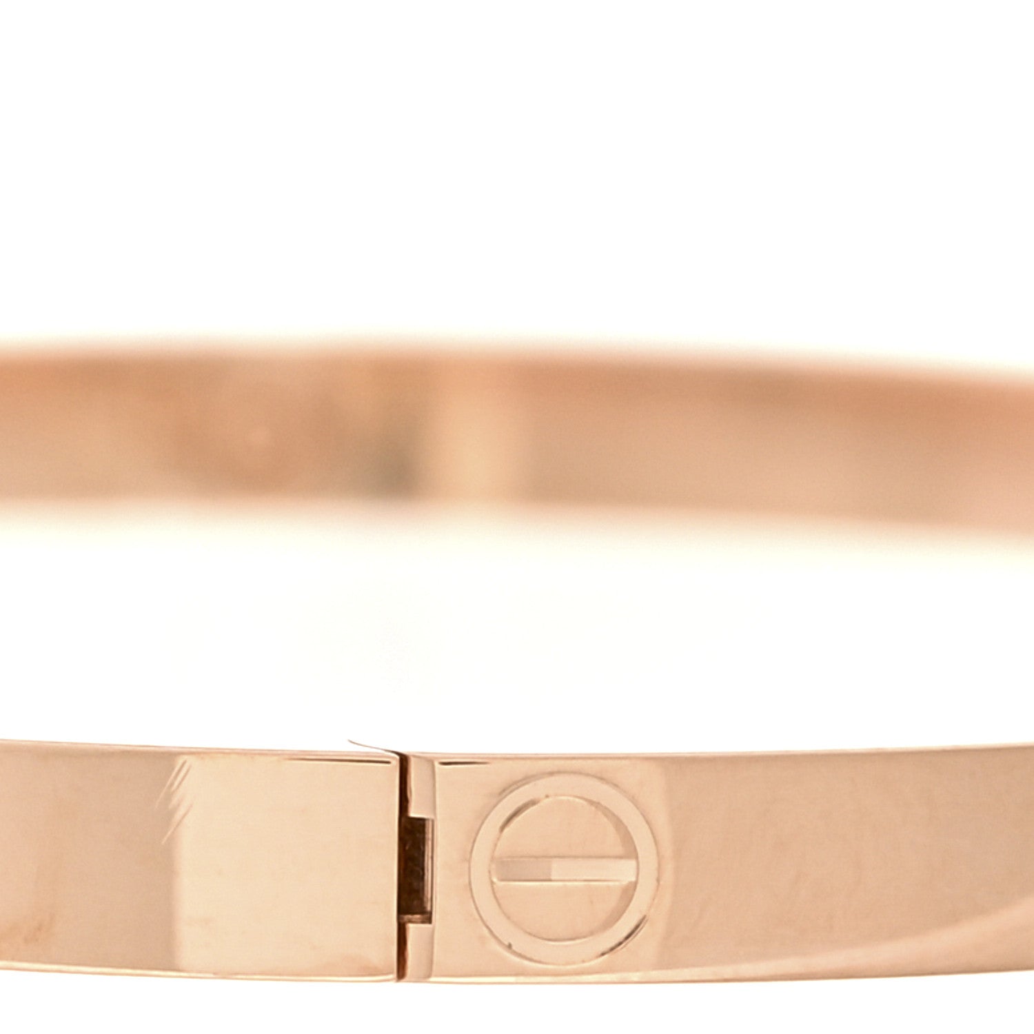 Cartier 18K Pink Gold Small LOVE Bracelet 16 6 of 9