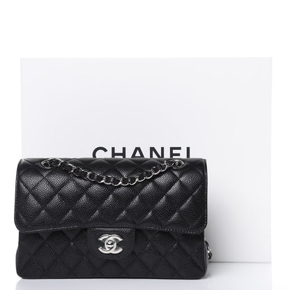 Chanel Caviar Quilted Small Double Flap Black 10 of 10