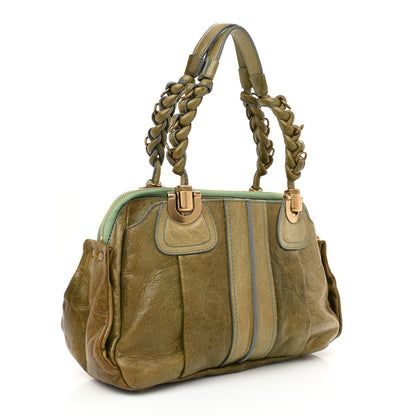 Chloe Lambskin Heloise Satchel 3 of 9