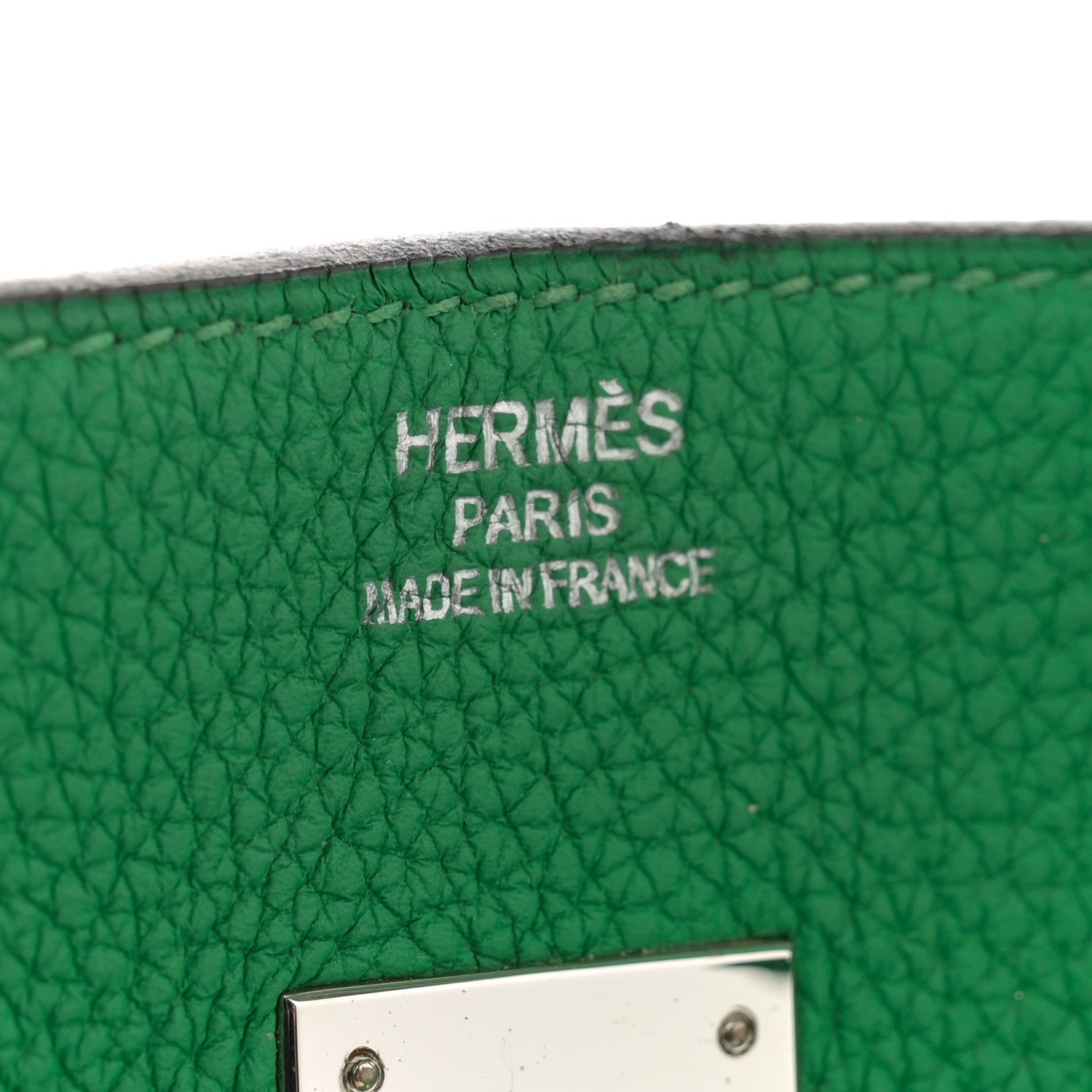 Hermes Togo Birkin 35 Bambou 6 of 12