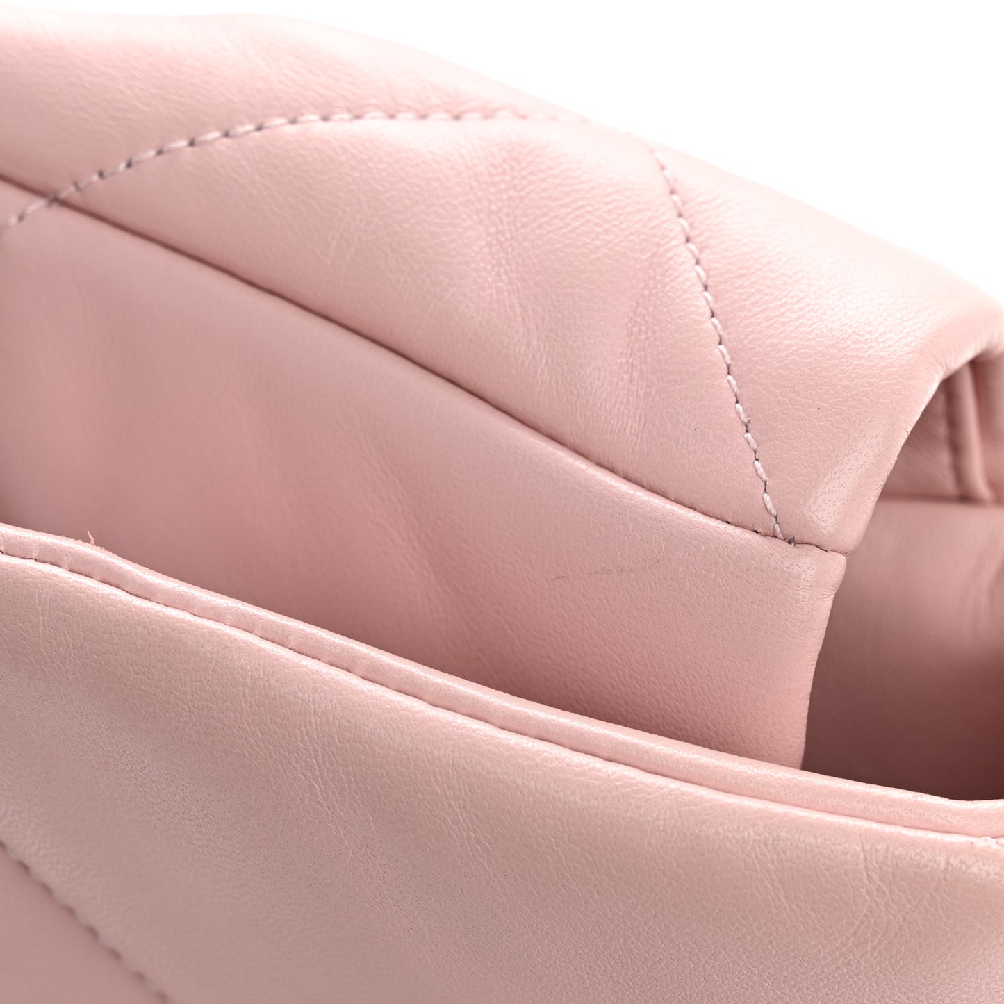 Lambskin Quilted Medium Chanel 19 Flap Light Pink