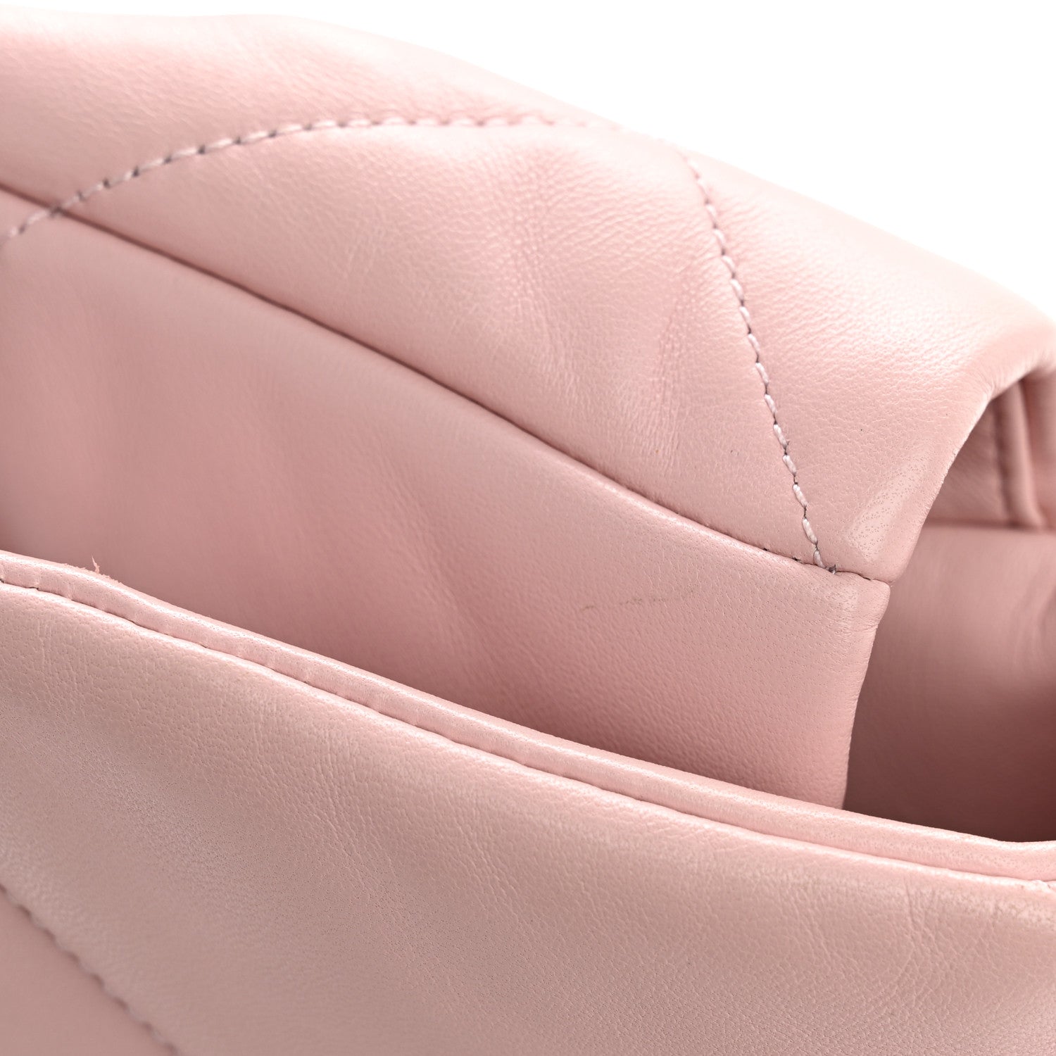 Chanel Lambskin Quilted Medium Chanel 19 Flap Light Pink 14 of 14