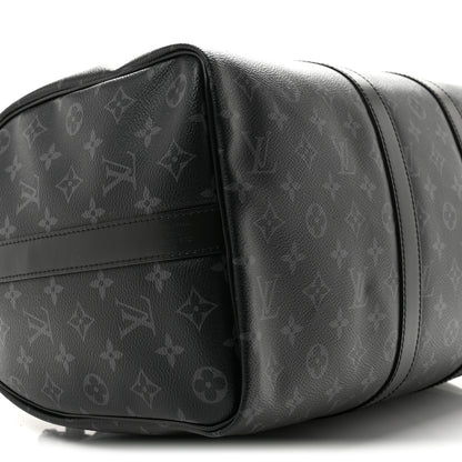 Louis Vuitton Monogram Eclipse Keepall Bandouliere 45 7 of 8