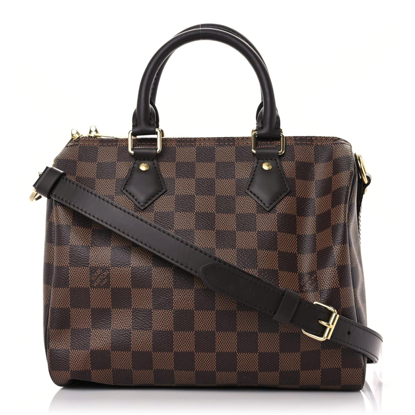Damier Ebene Speedy Bandouliere 25