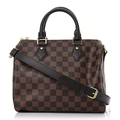 Louis Vuitton Damier Ebene Speedy Bandouliere 25 1 of 12