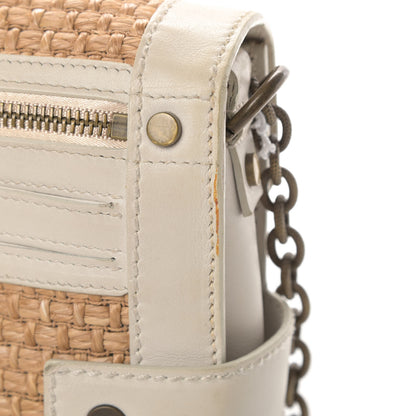 Lanvin Straw Shoulder Bag Beige 12 of 15
