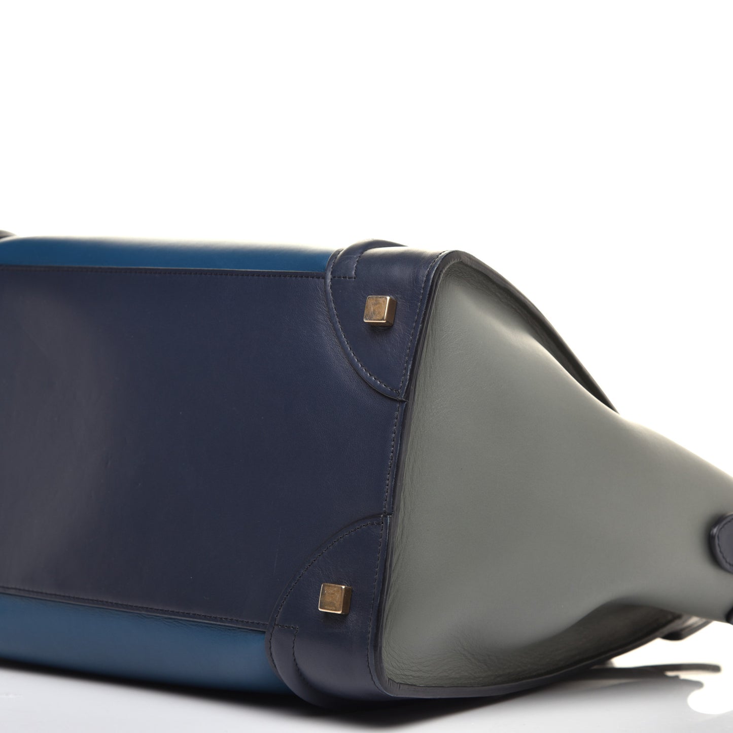 Smooth Calfskin Tri-Color Mini Luggage