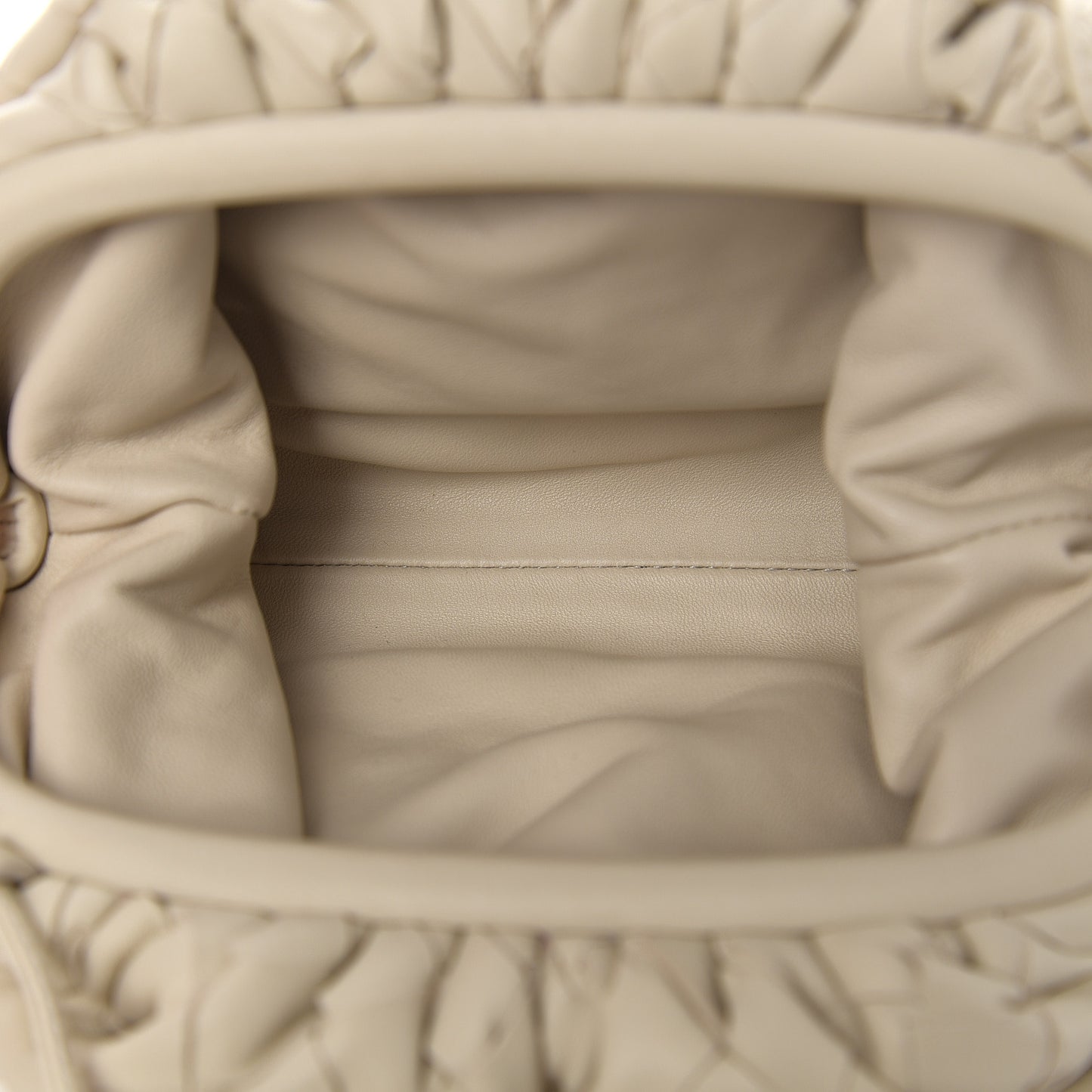 Nappa Intrecciato The Mini Pouch Plaster