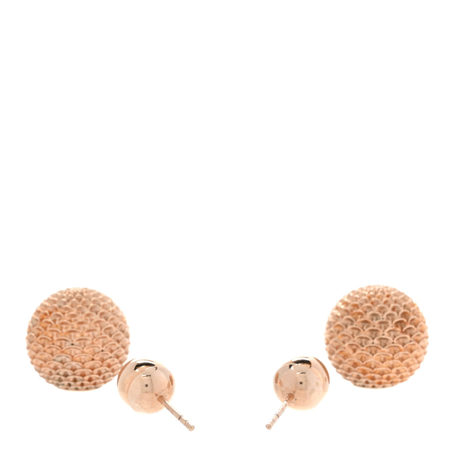 Christian Dior Mise En Dior Tribal Earrings Rose Gold 3 of 5
