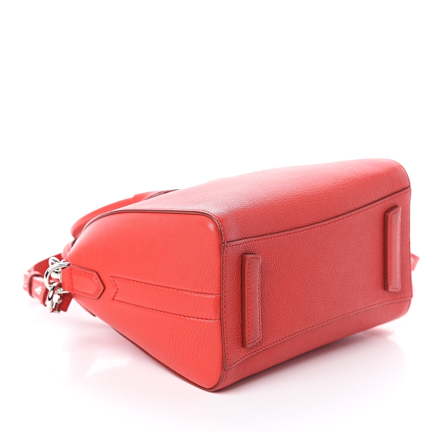 Sugar Goatskin Mini Antigona Medium Red