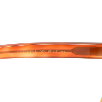 Gucci Acetate Oversize Square Frame GG0471S Sunglasses Havana Green 5 of 7