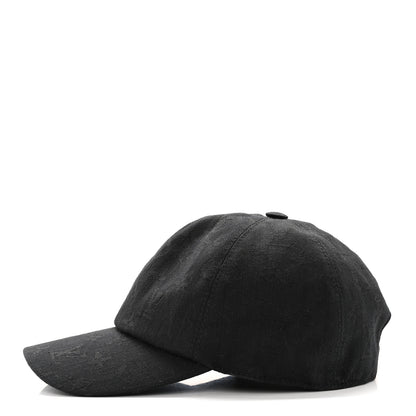 Louis Vuitton Monogram Jacquard Essential Cap 60 Black 4 of 8