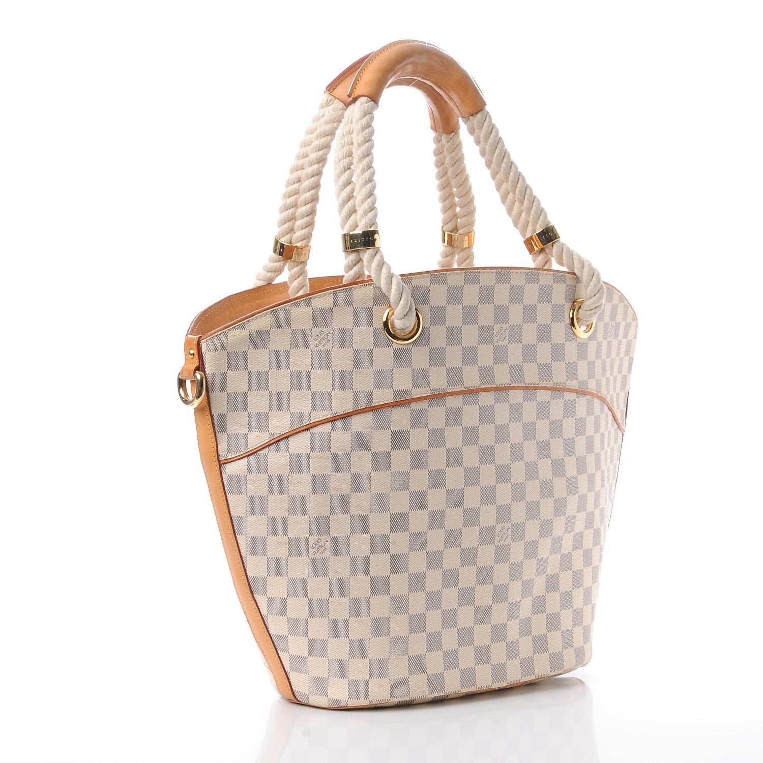Louis Vuitton Damier Azur Pampelonne GM 3 of 18