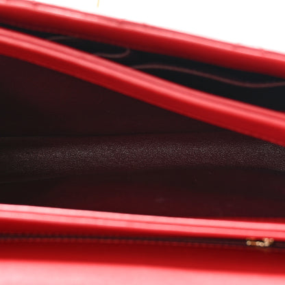 Chanel Lambskin Quilted Small Trendy CC Flap Dual Handle Bag Red 6 of 13