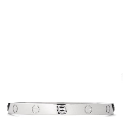 Cartier 18K White Gold LOVE Bracelet 16 3 of 5