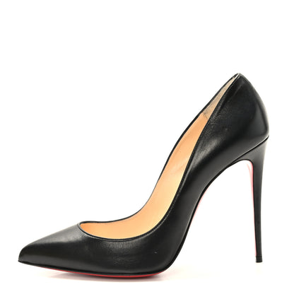 Christian Louboutin Shiny Nappa Pigalle Follies 100 Pumps 41 Black 1 of 8