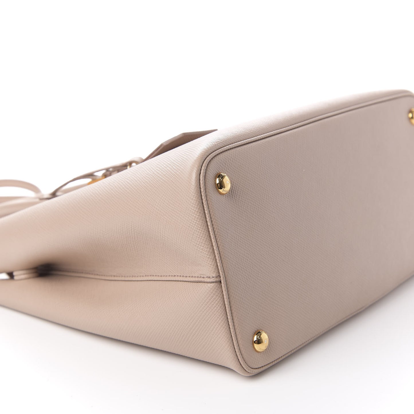 Saffiano Cuir Medium Double Bag Cammeo Rosa