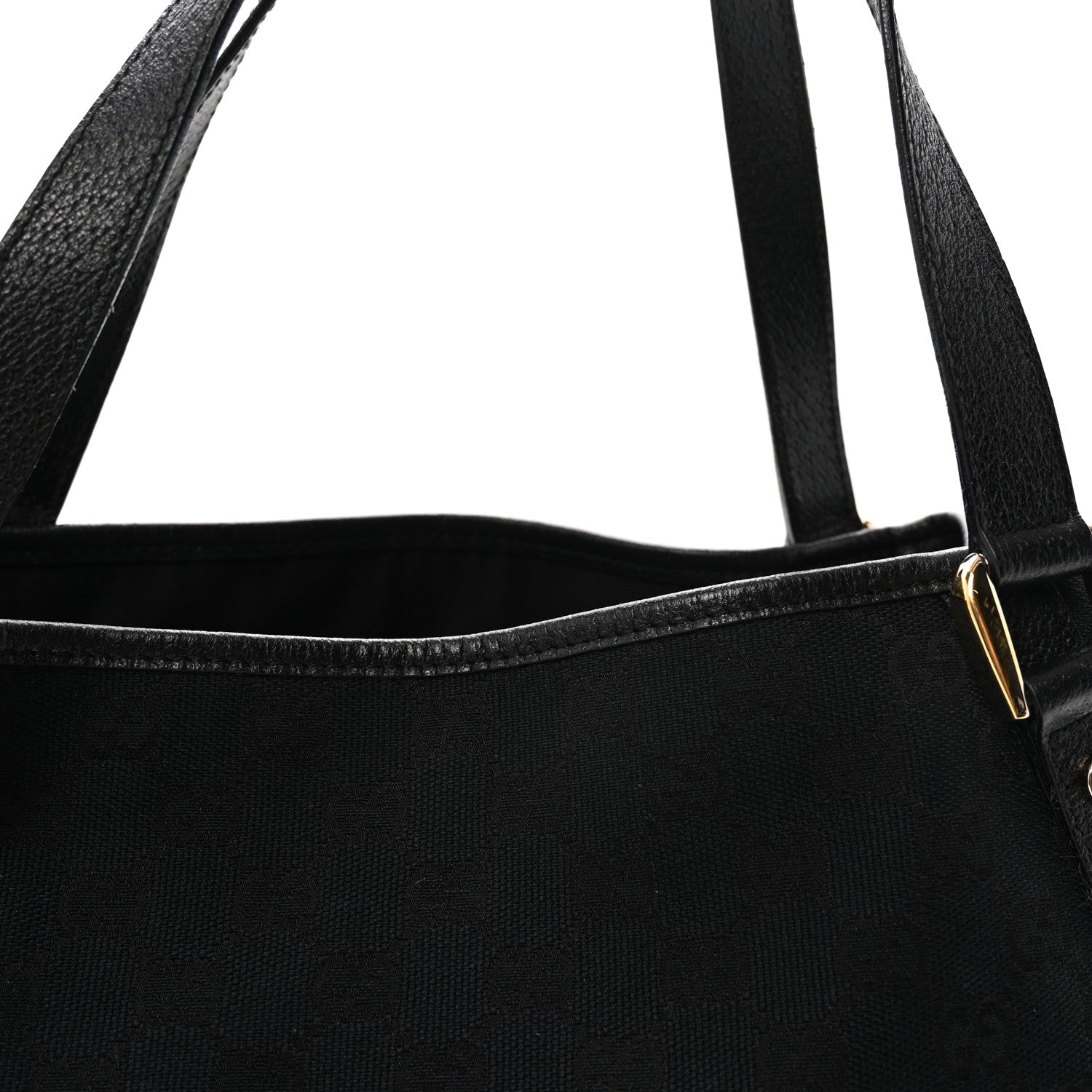 Gucci Monogram Medium Abbey Shoulder Bag Black 8 of 10