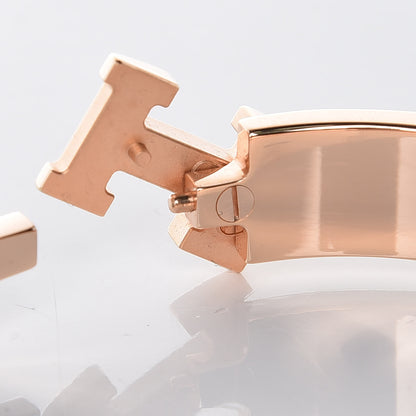 Hermes Enamel Narrow Clic Clac H Bracelet PM Craie 4 of 9