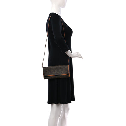 Louis Vuitton Monogram Pochette Twin GM 2 of 9