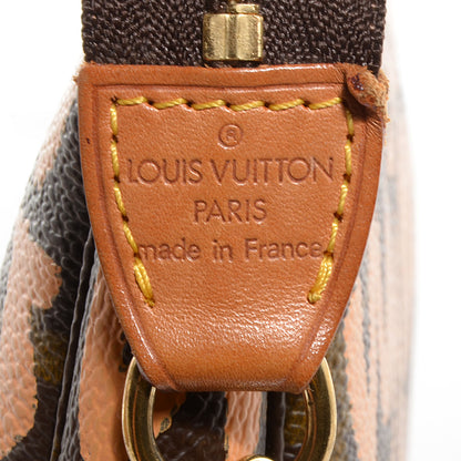 Louis Vuitton Monogram Graffiti Pochette Accessories Peach 12 of 18