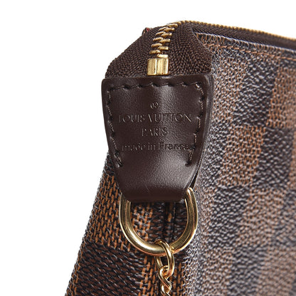 Louis Vuitton Damier Ebene Complice Trunks and Bags Mini Pochette Accessories Red 7 of 7